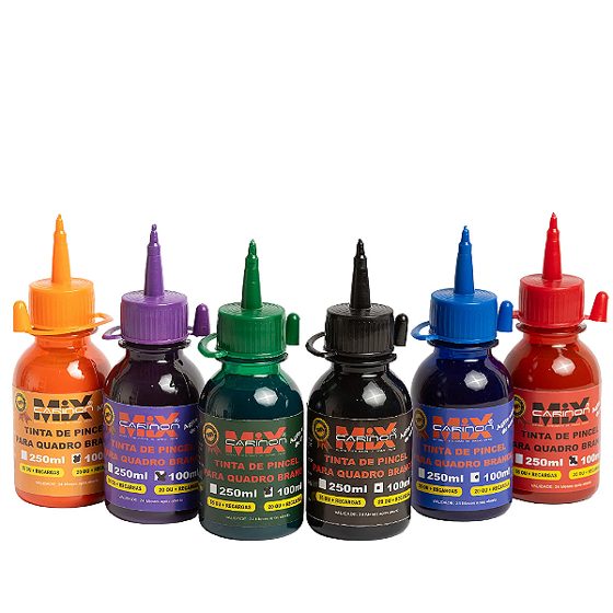 Tinta quadro branco 100ml — Carinon Mix